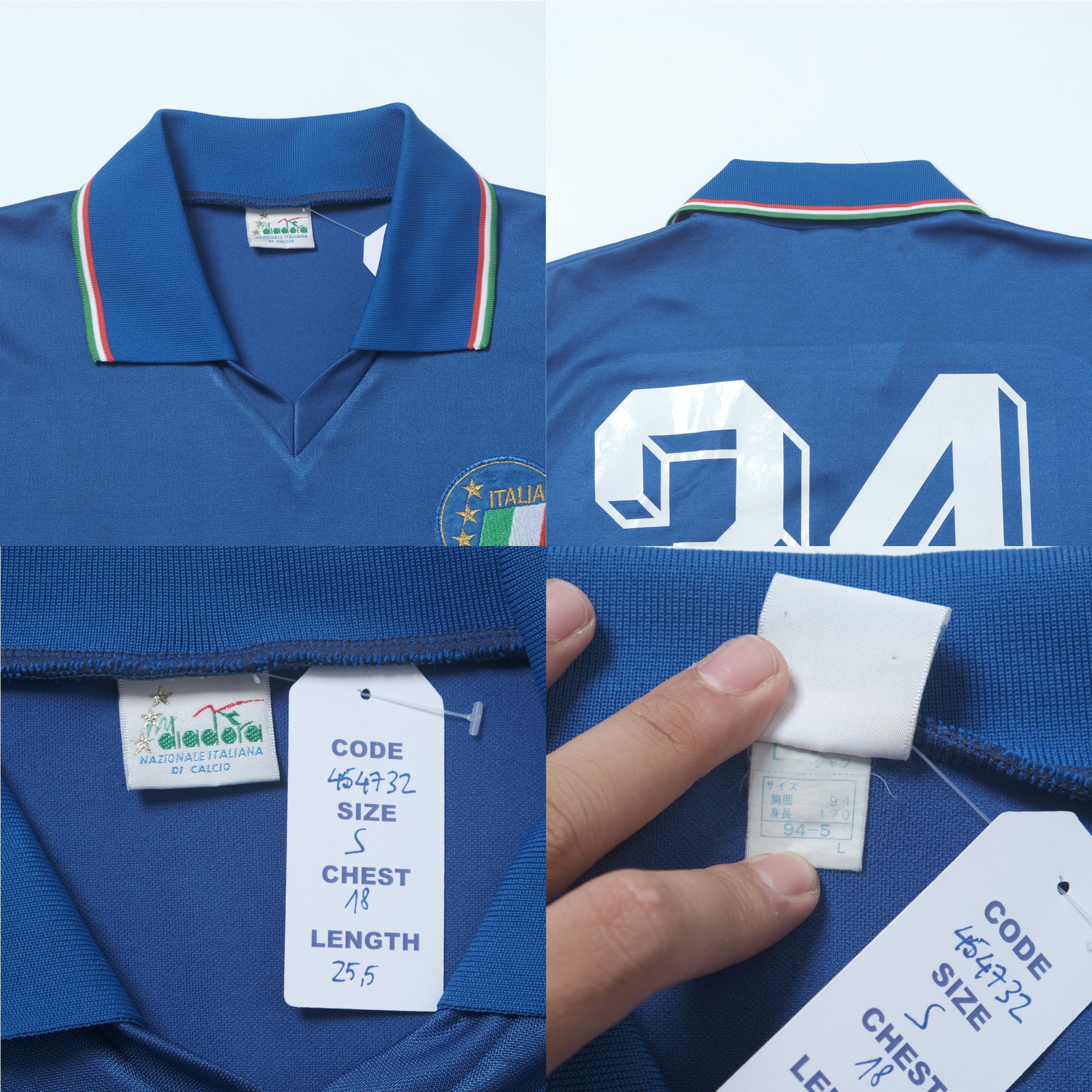 1986/1990 Italy Home Shirt Diadora (S/M)