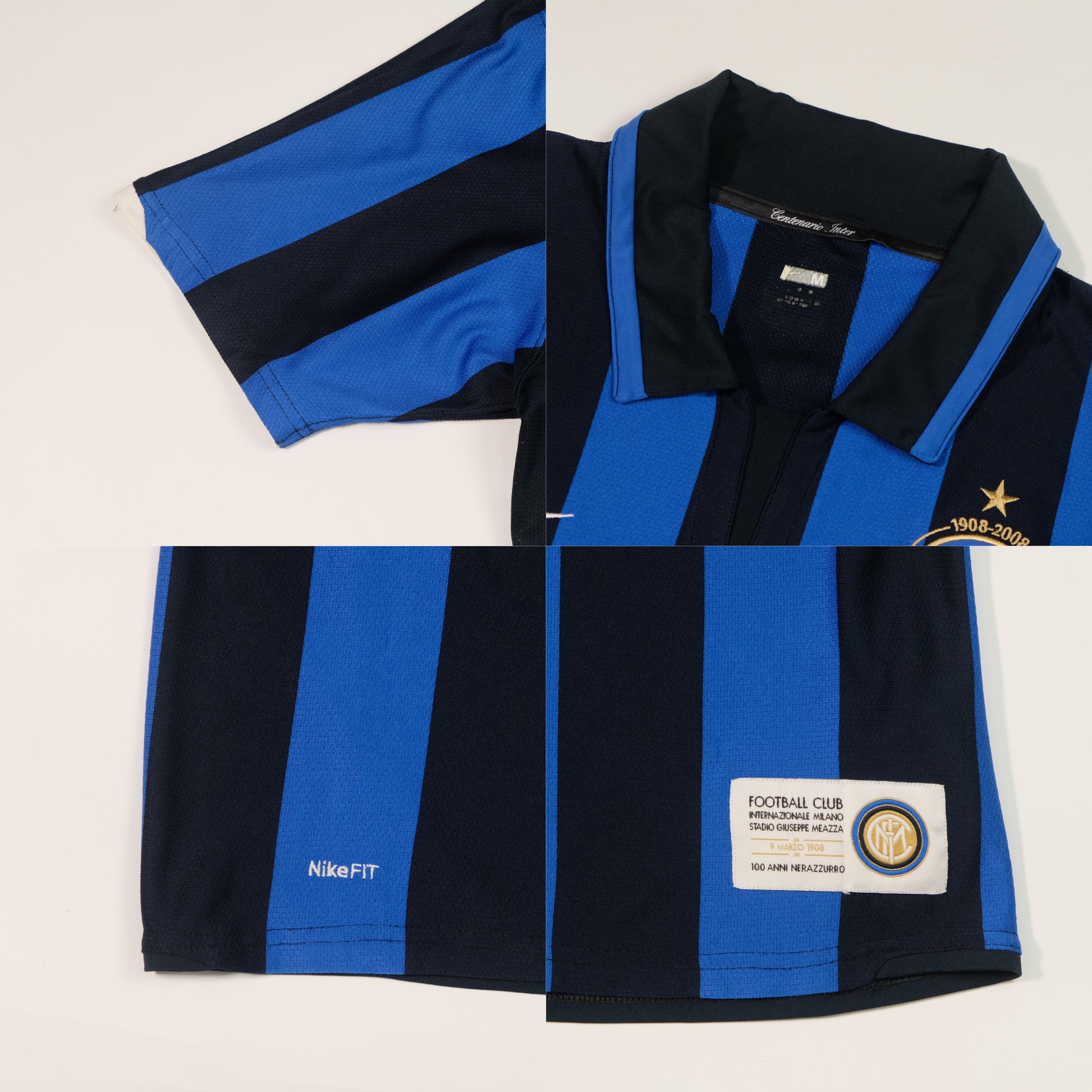 2007/2008 Inter Milan Centenary Home Shirt Nike (M)