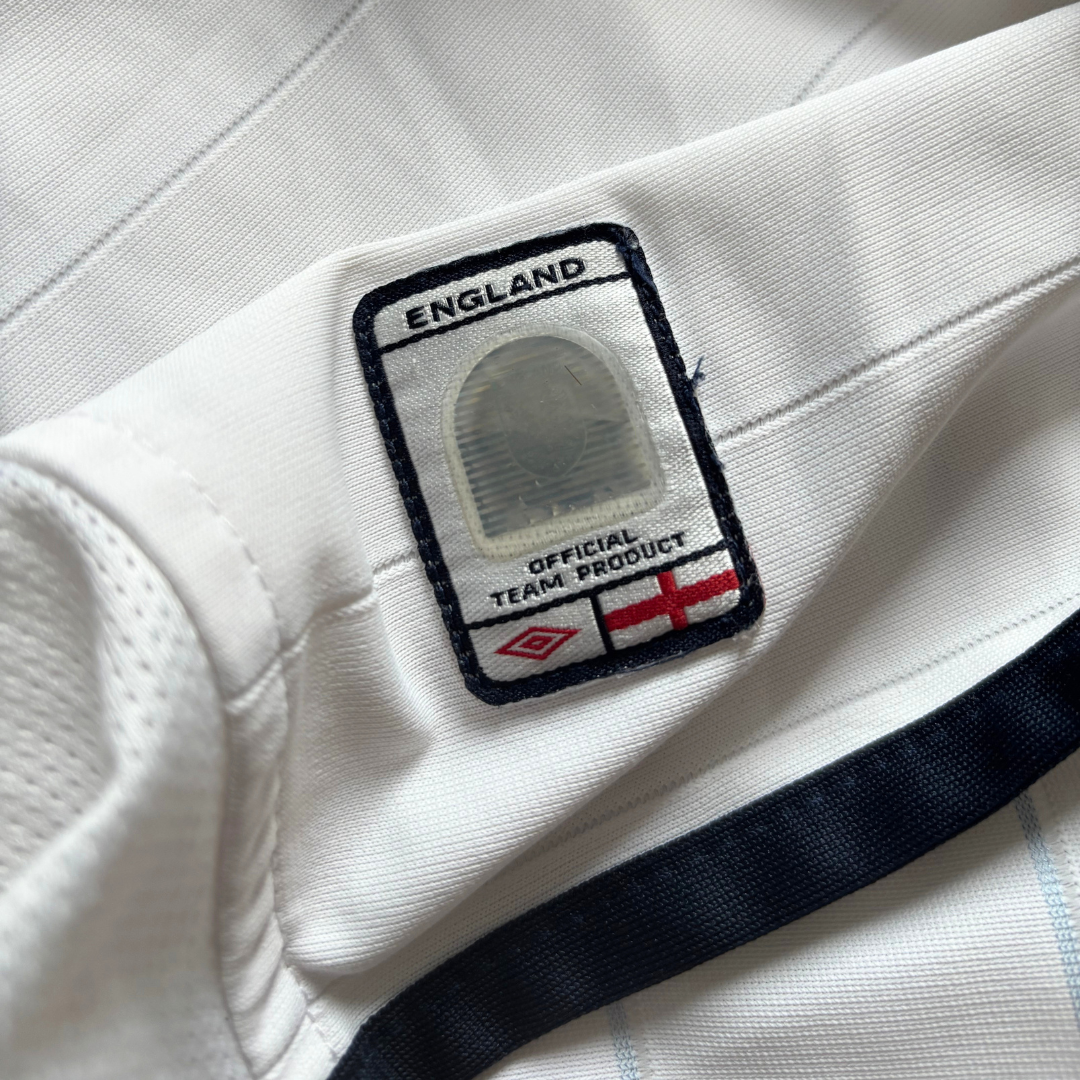 2003/05 England Home Shirt Umbro Beckham (L/XL)