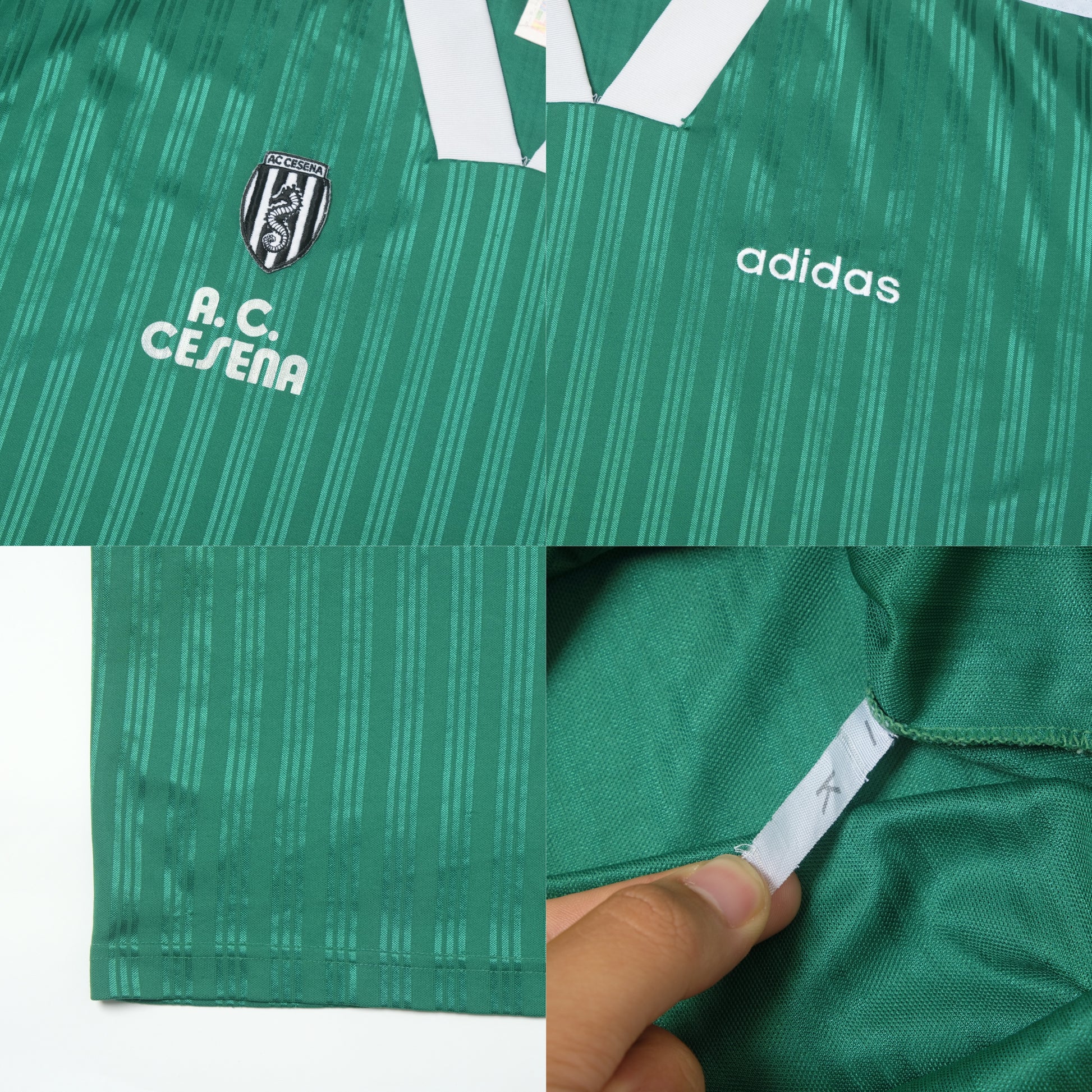 1990s AC Cesena Away Shirt Adidas (XL)