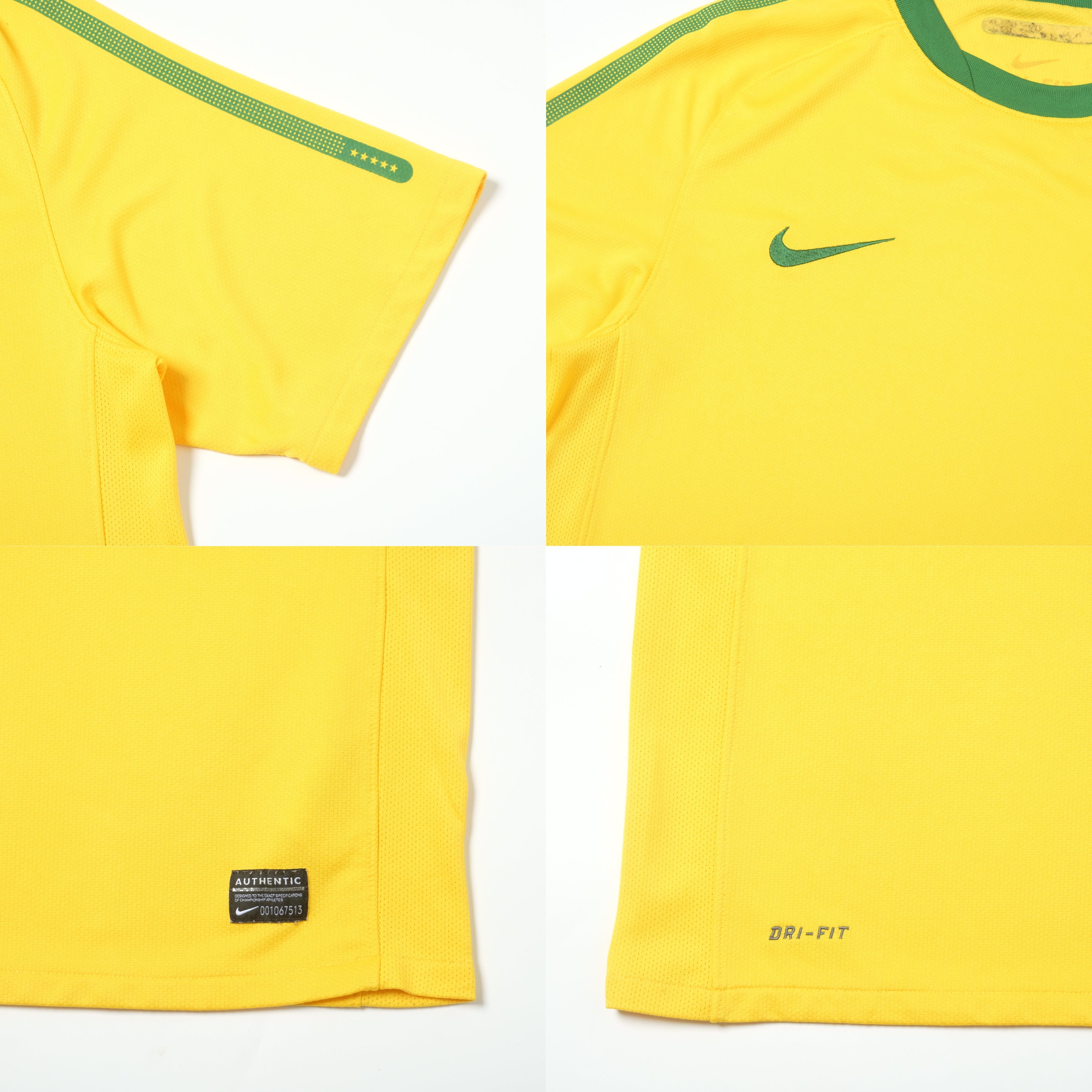 2010/11 Brazil Home Shirt Nike (M/L)