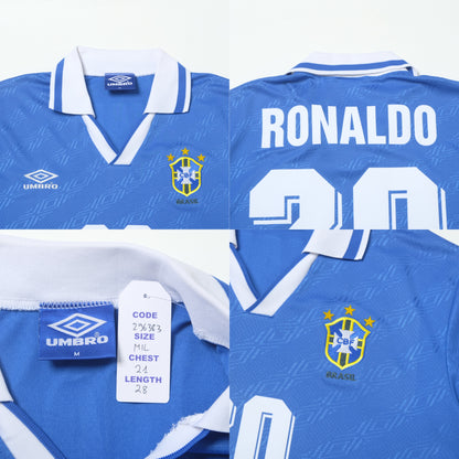 1994/95 Brazil Away Shirt Umbro Template Ronaldo (M/L)