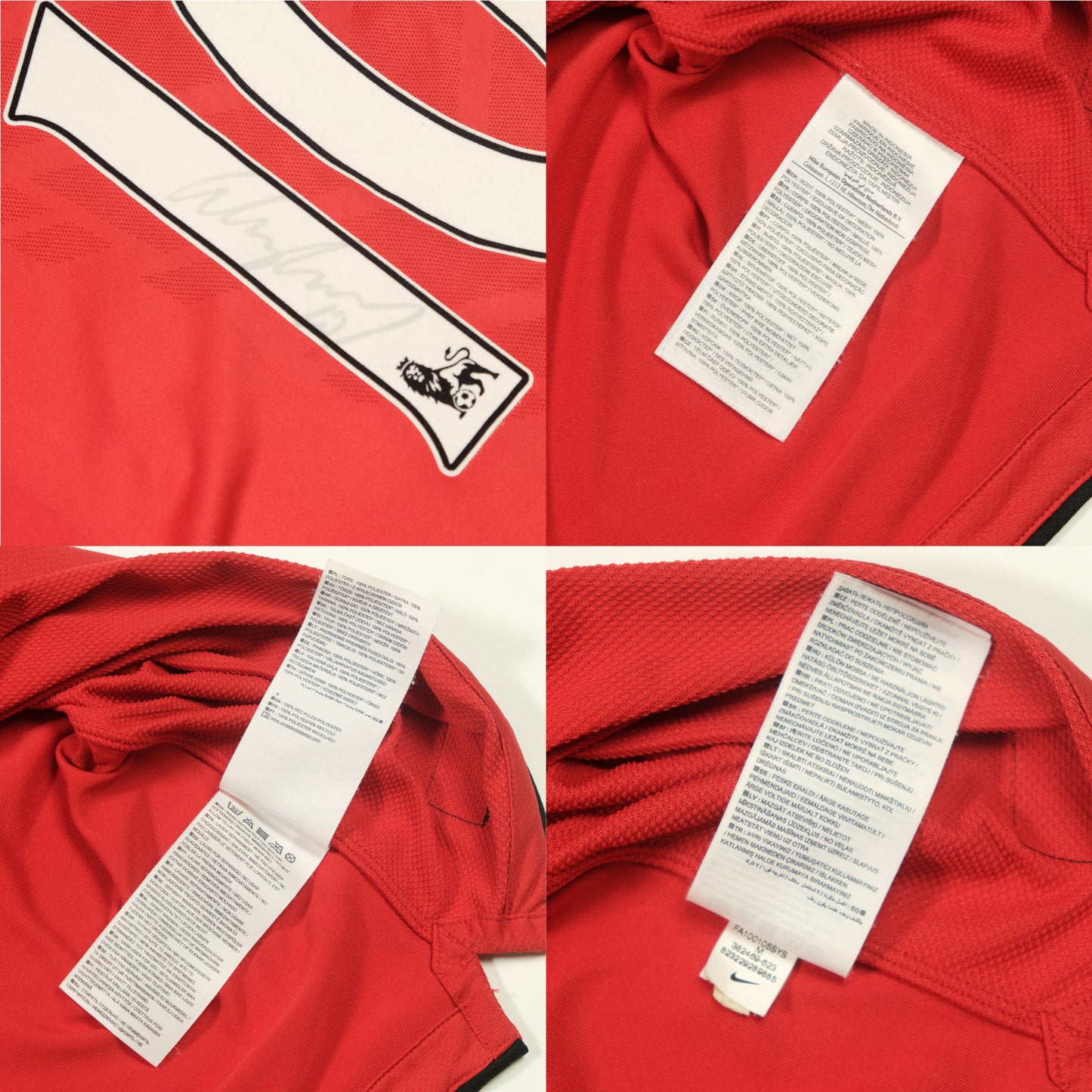 2010/2011 Manchester United Home Shirt Rooney Nike 