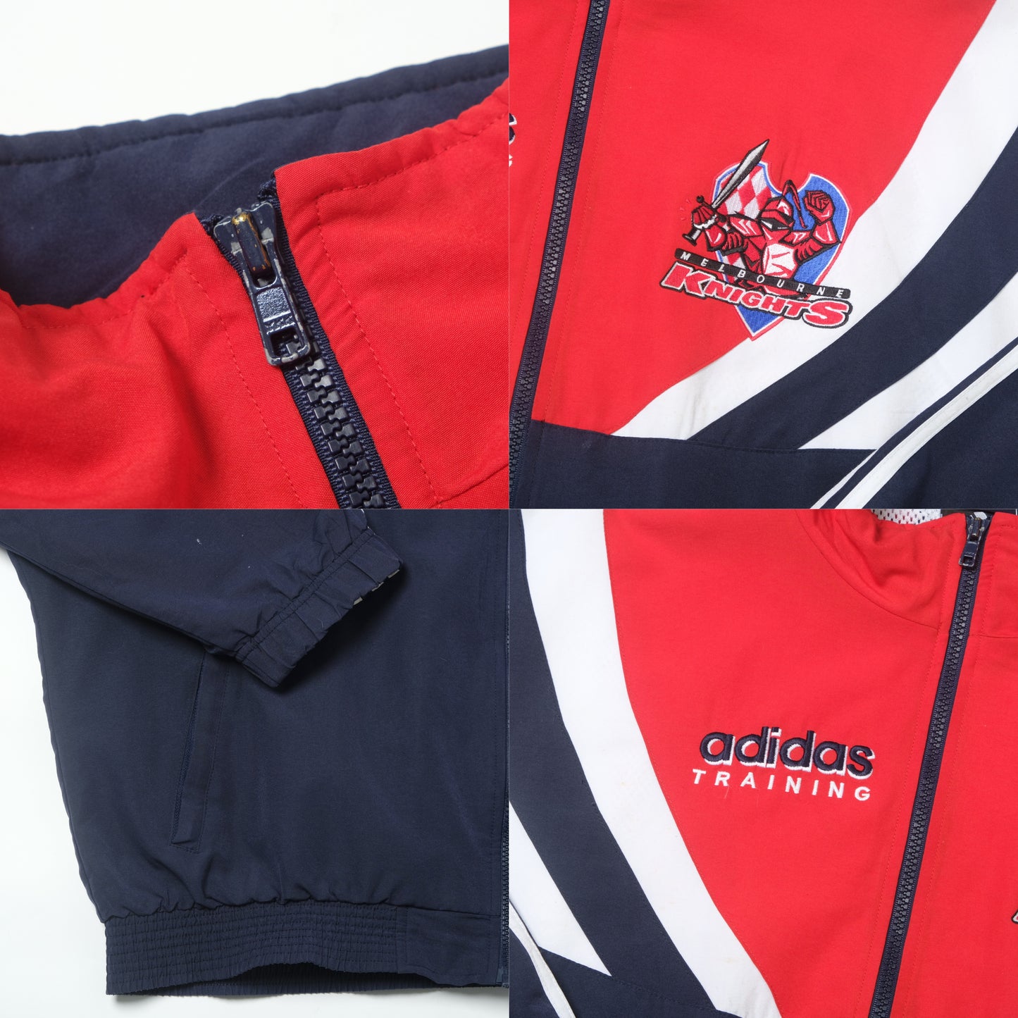 1990s Melbourne Knights Track Jacket Adidas (L/XL)