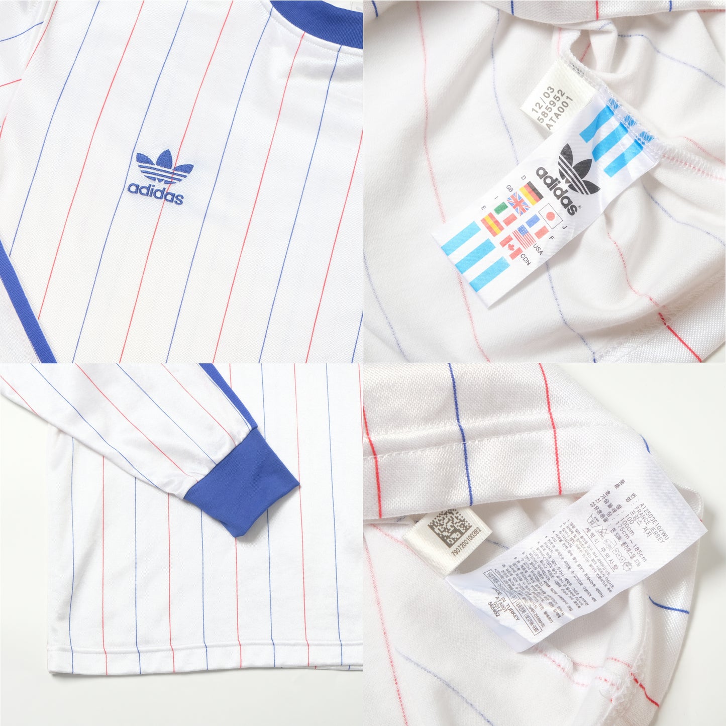 1978 France Away Shirt Adidas 2004 Release (M)