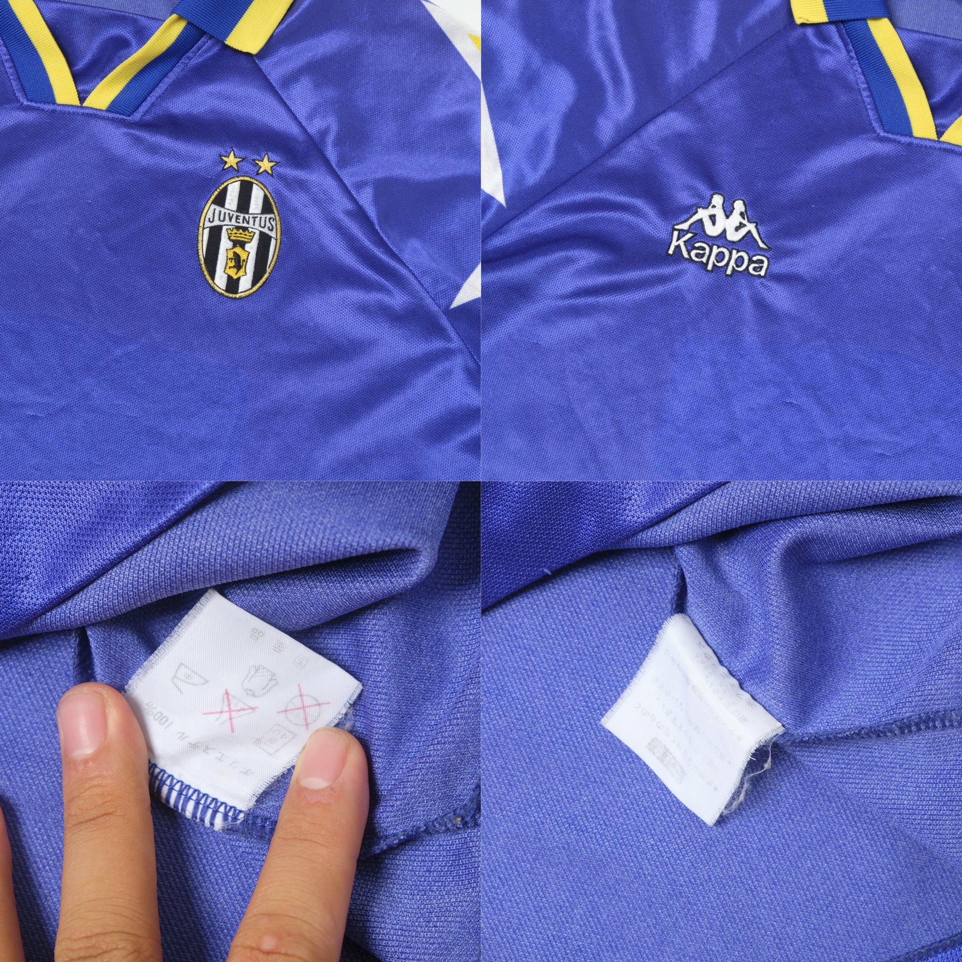 1994/95 Juventus Away Shirt Kappa (M/L)