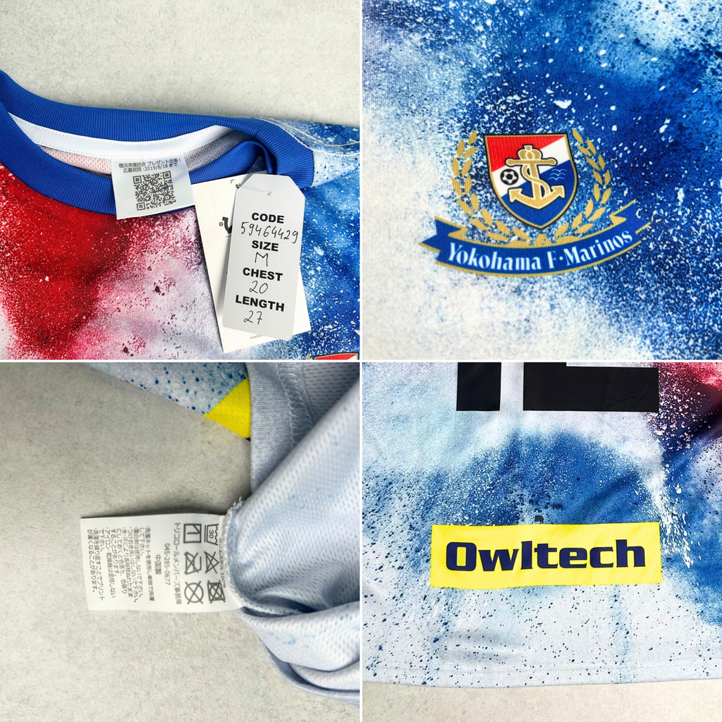 2019 Yokohama Marinos 'Yokohama Bottou' Supporter Shirt J-League (M)