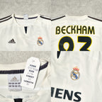 2003/04 Real Madrid Home Shirt Adidas Beckham (L)