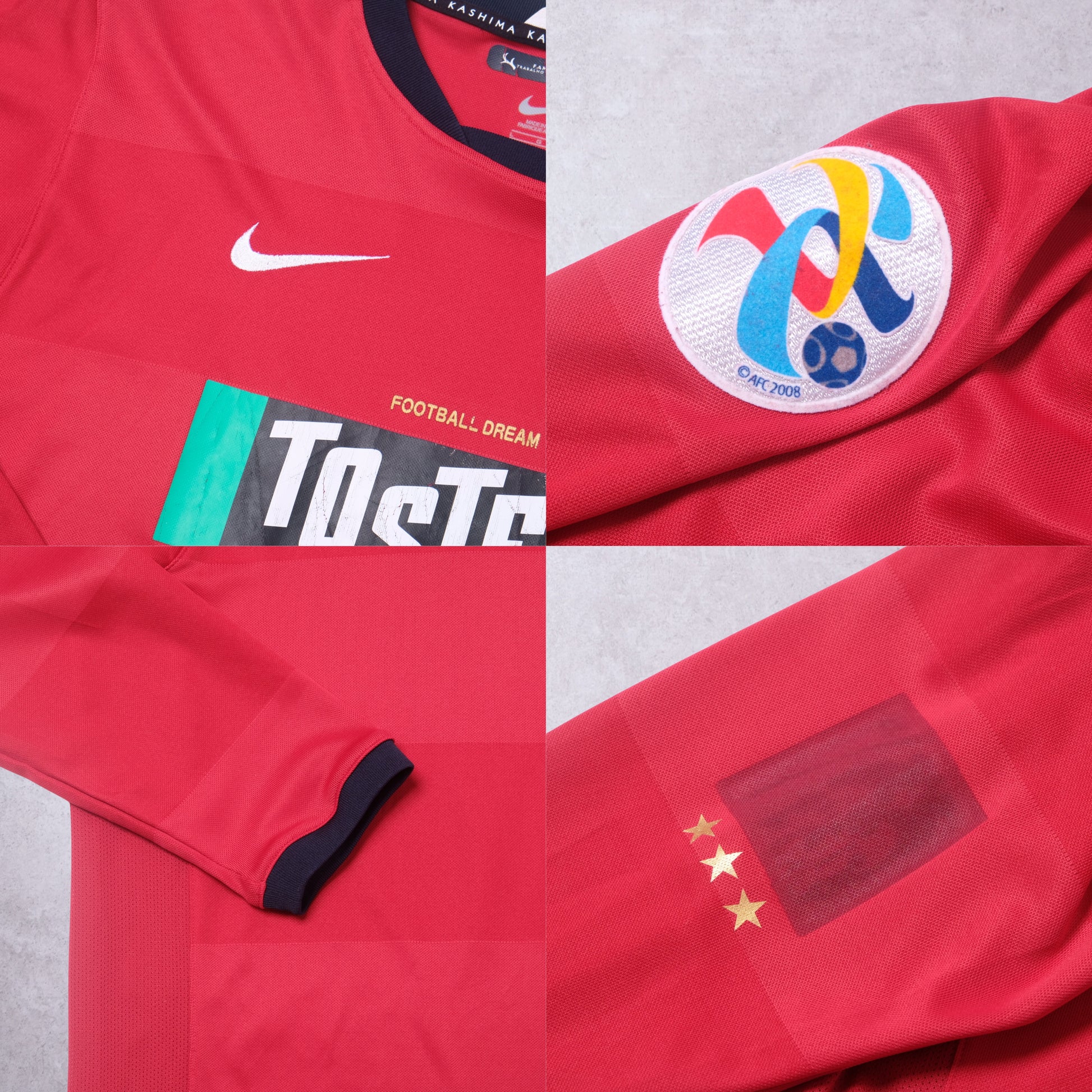 2010/11 Kashima Antlers Home Shirt J-League Nike (L/XL)