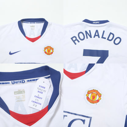 2008/10 Manchester United Away Shirt Nike Ronaldo (L)