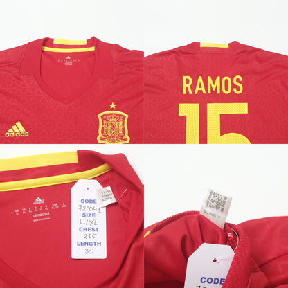 2016/17 Spain Home Shirt Adidas Ramos (L/XL)