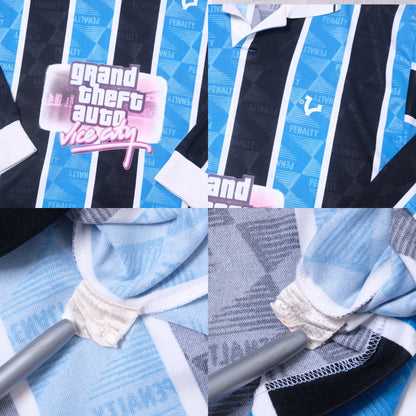 1990s VICE Footbal Store x Grand Theft Auto Custom Football Shirt Penalty (L/XL)