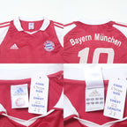 2003/04 Bayern Munich Home Shirt Adidas Makaay (L)