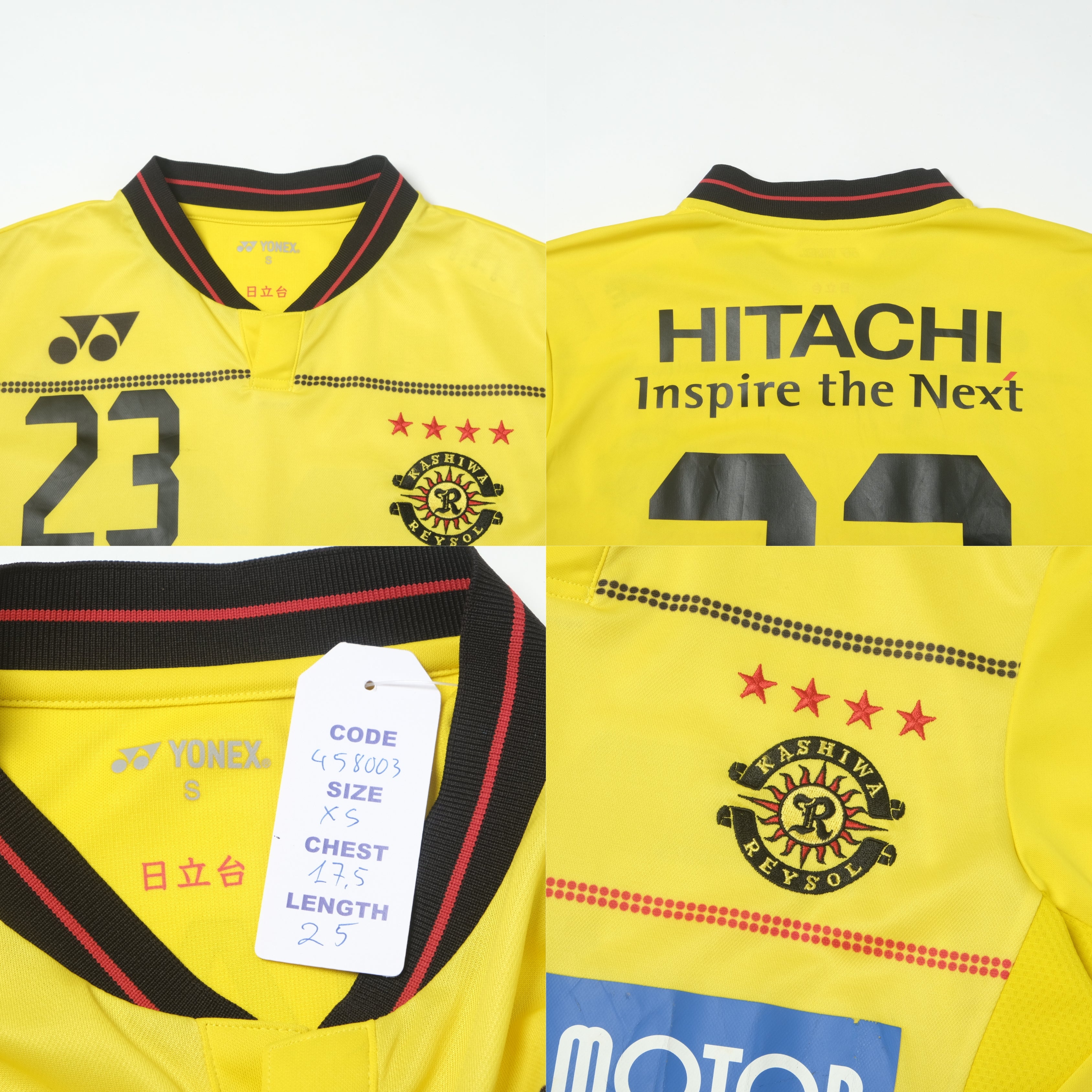 2016 Kashiwa Reysol Home Shirt J-League Yonex (XS/S)
