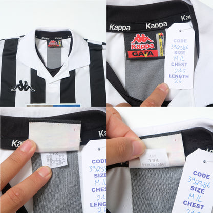 1998/99 Juventus Home Shirt Kappa Henry (M/L)