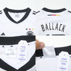  2002/03 Germany Home Shirt Adidas Ballack (L)