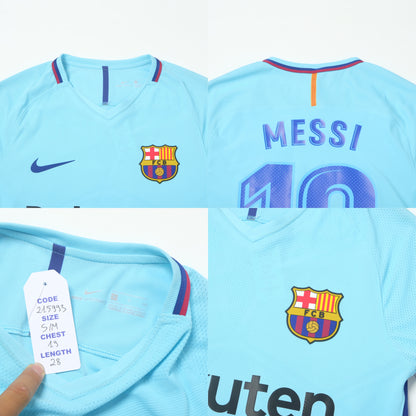 2017/18 Barcelona Away Shirt Nike Messi BNWT (S/M)