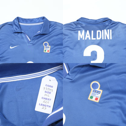 1997/98 Italy Home Shirt Nike Maldini (M/L)