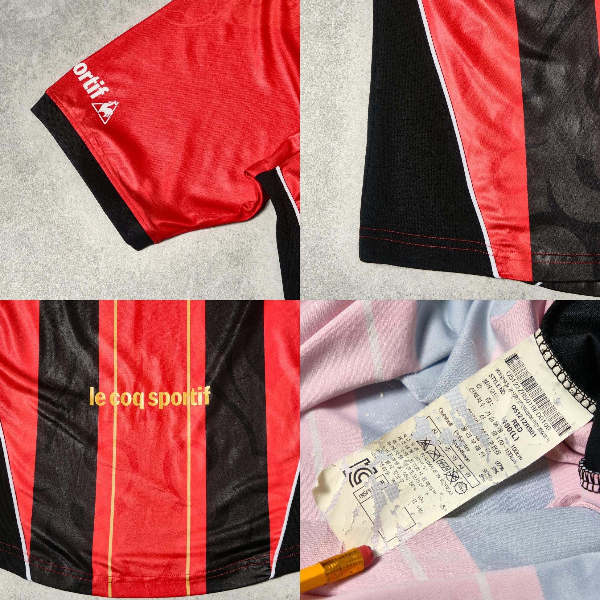 2014/15 FC Seoul Home Shirt K-League Le Coq Sportif (M/L)