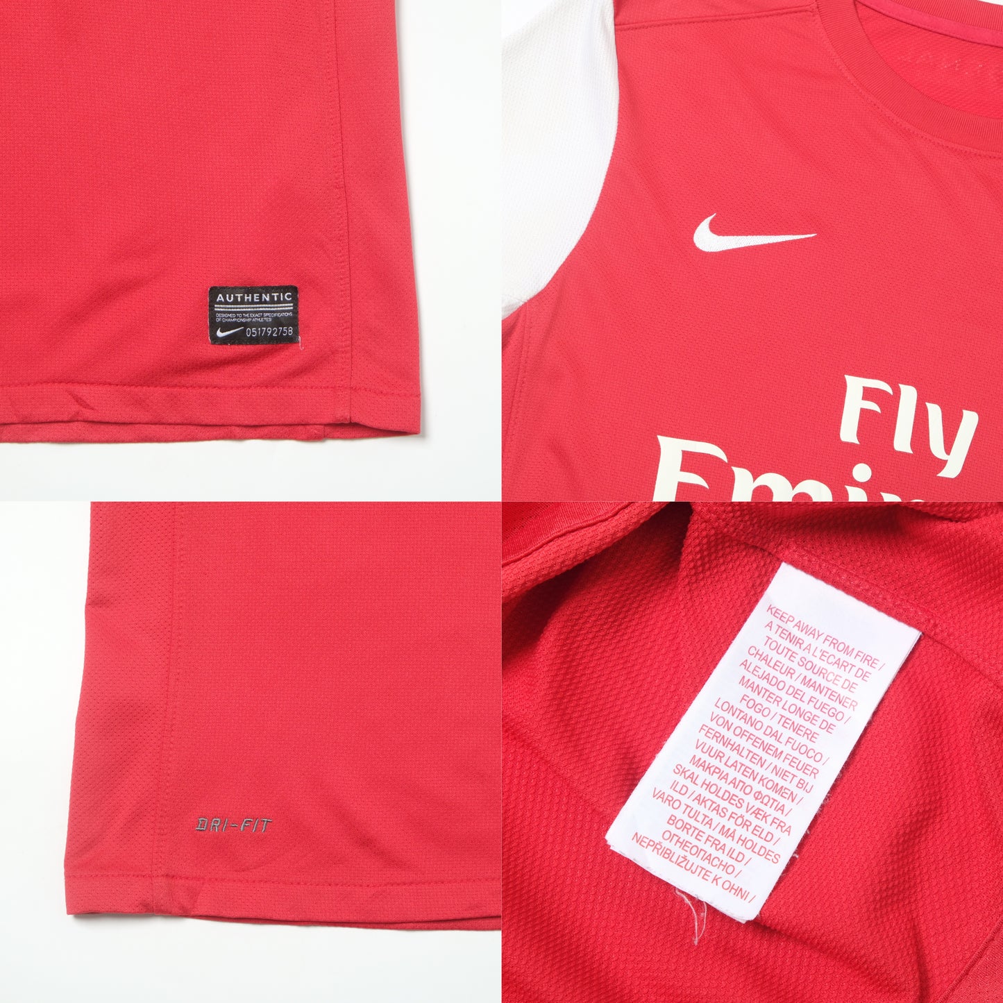2011/12 Arsenal Home Shirt Nike (S)