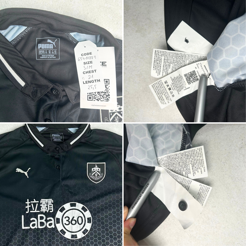 2018/19 Burnley Away Shirt Puma Barnes (S/M)