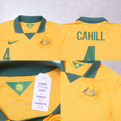 2014/15 Australia Home Shirt Nike Cahill (L)