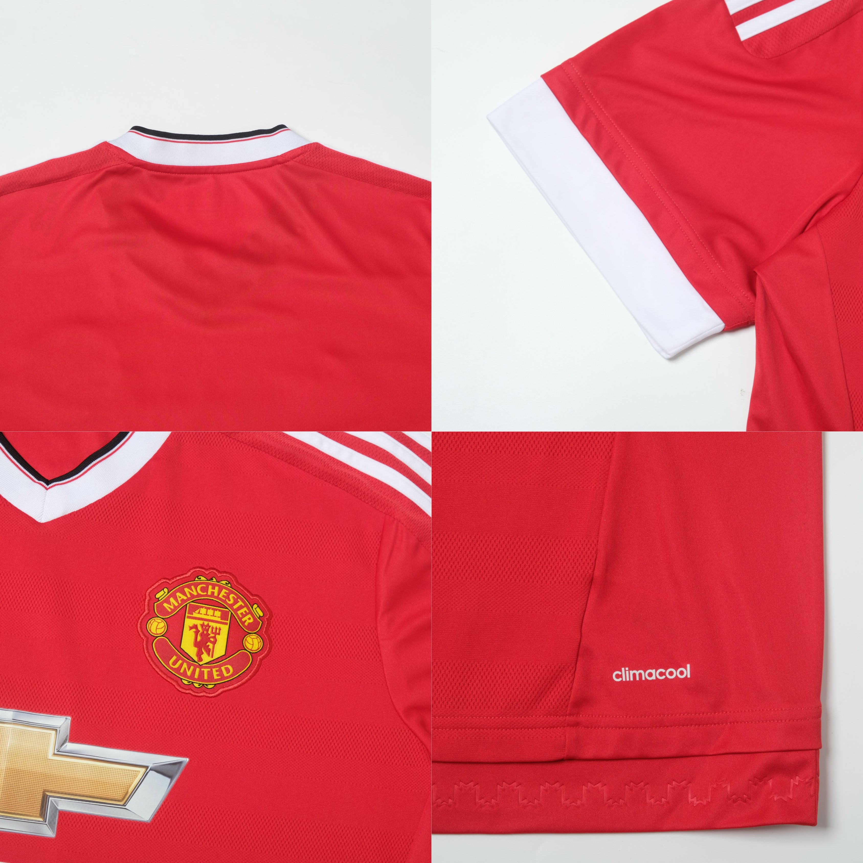 2015/16 Manchester United Home Shirt Adidas (XL)