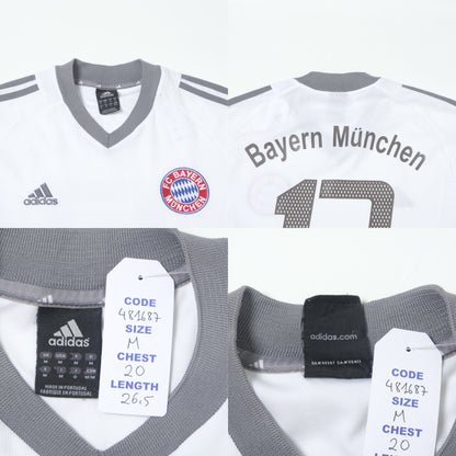 2002/04 Bayern Munich Away Shirt Adidas Ballack (M)