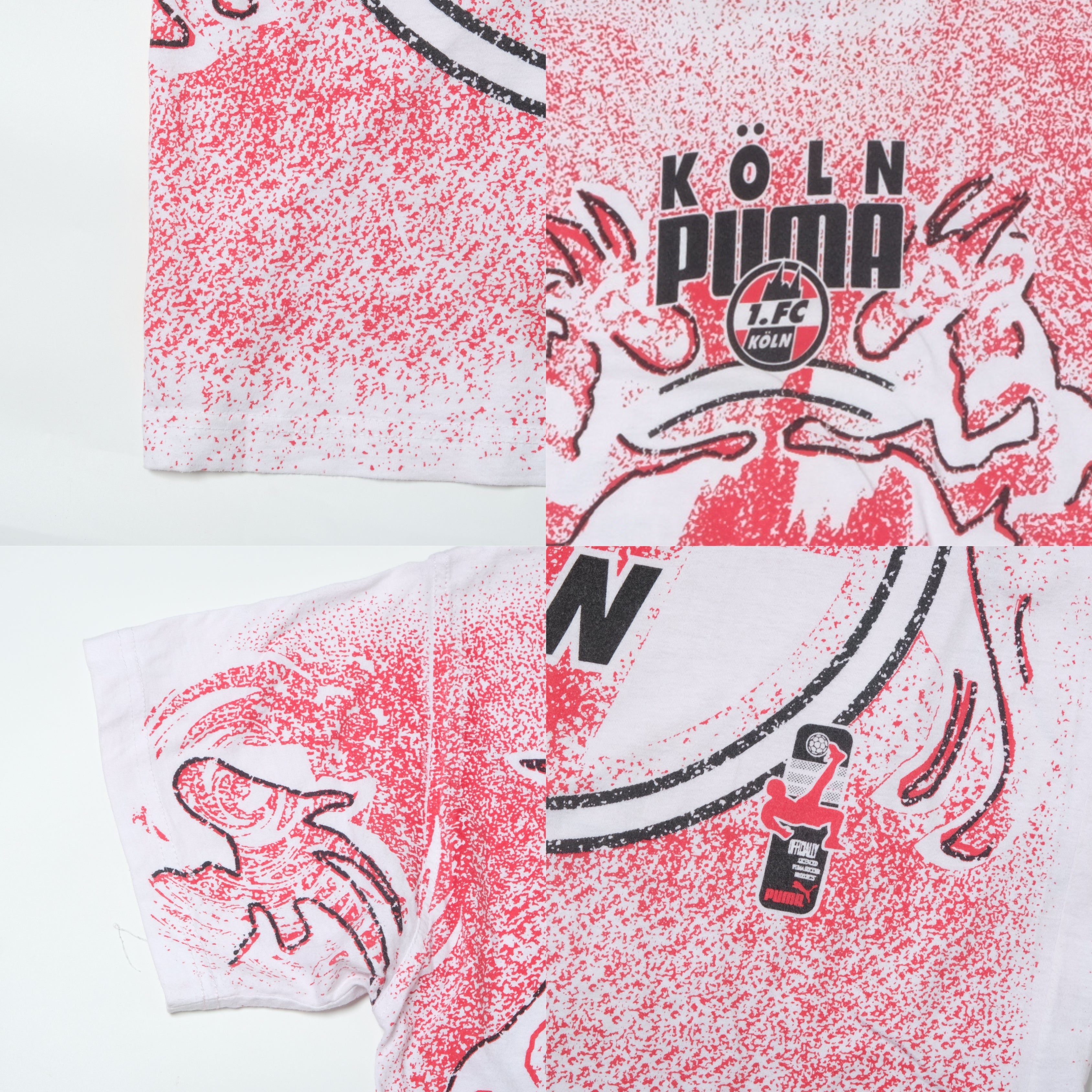 1994/95 FC Koln Home T-Shirt Puma (S/M)