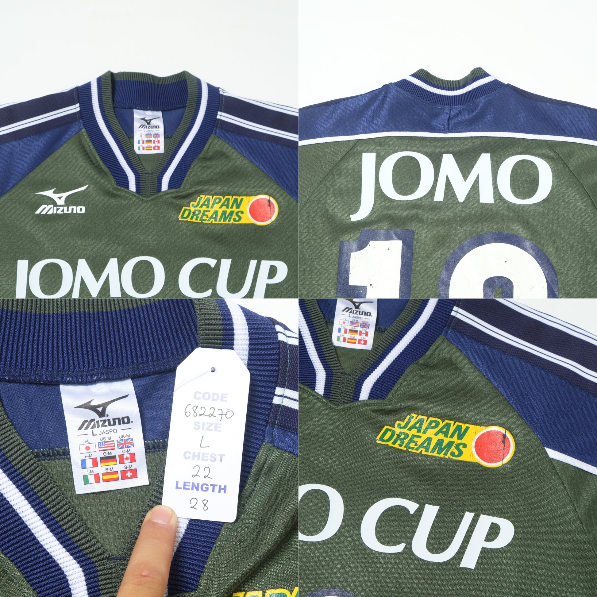 1999 Japan Dreams Jomo Cup J-League Home Shirt Mizuno (L)