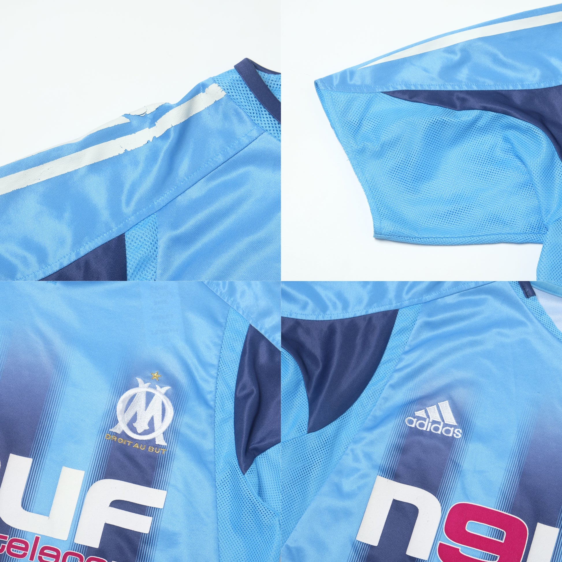 2007/08 Olympique Marseille Away Shirt Adidas (S/M)