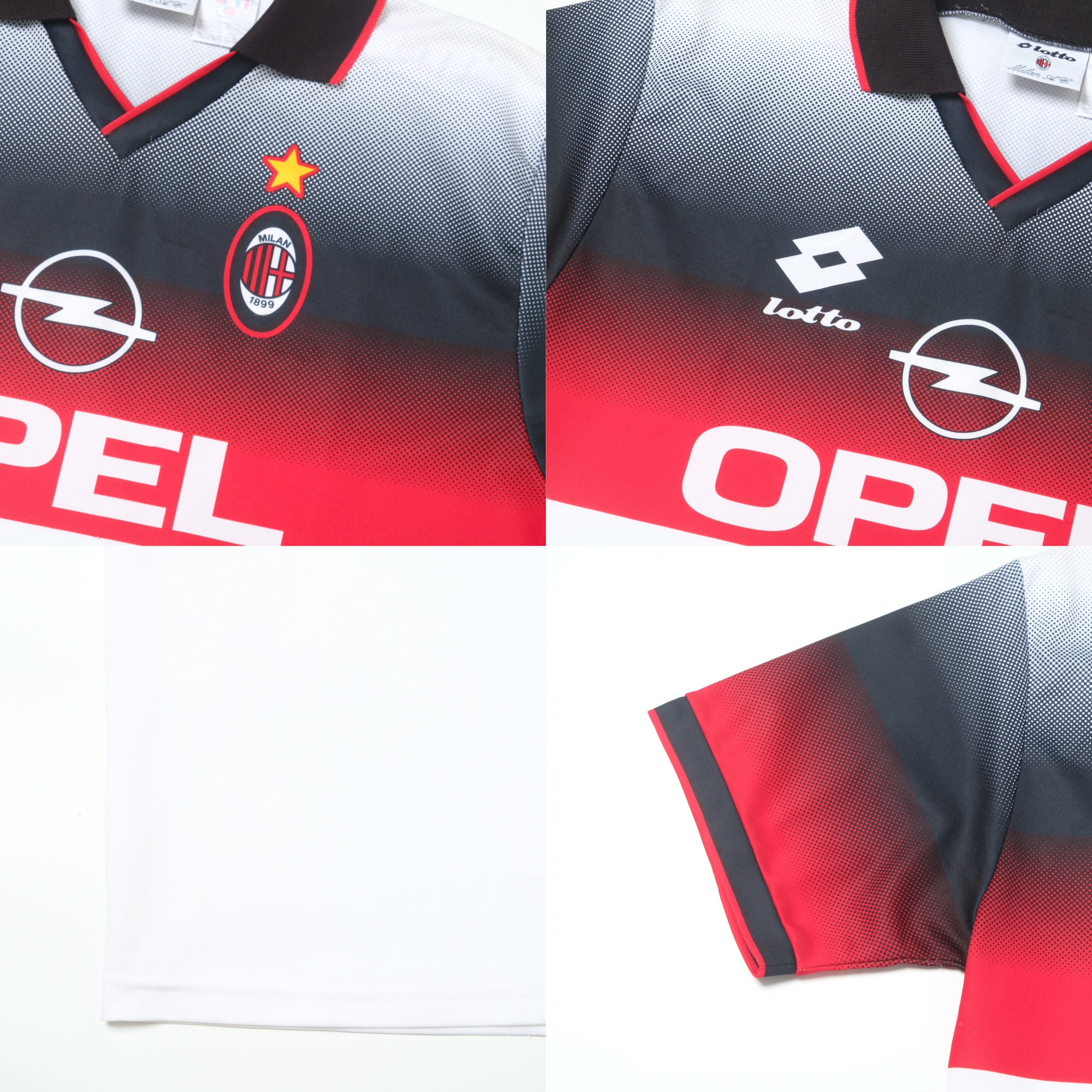 1995/96 AC Milan Training Shirt Lotto (L) – VICE Football Store