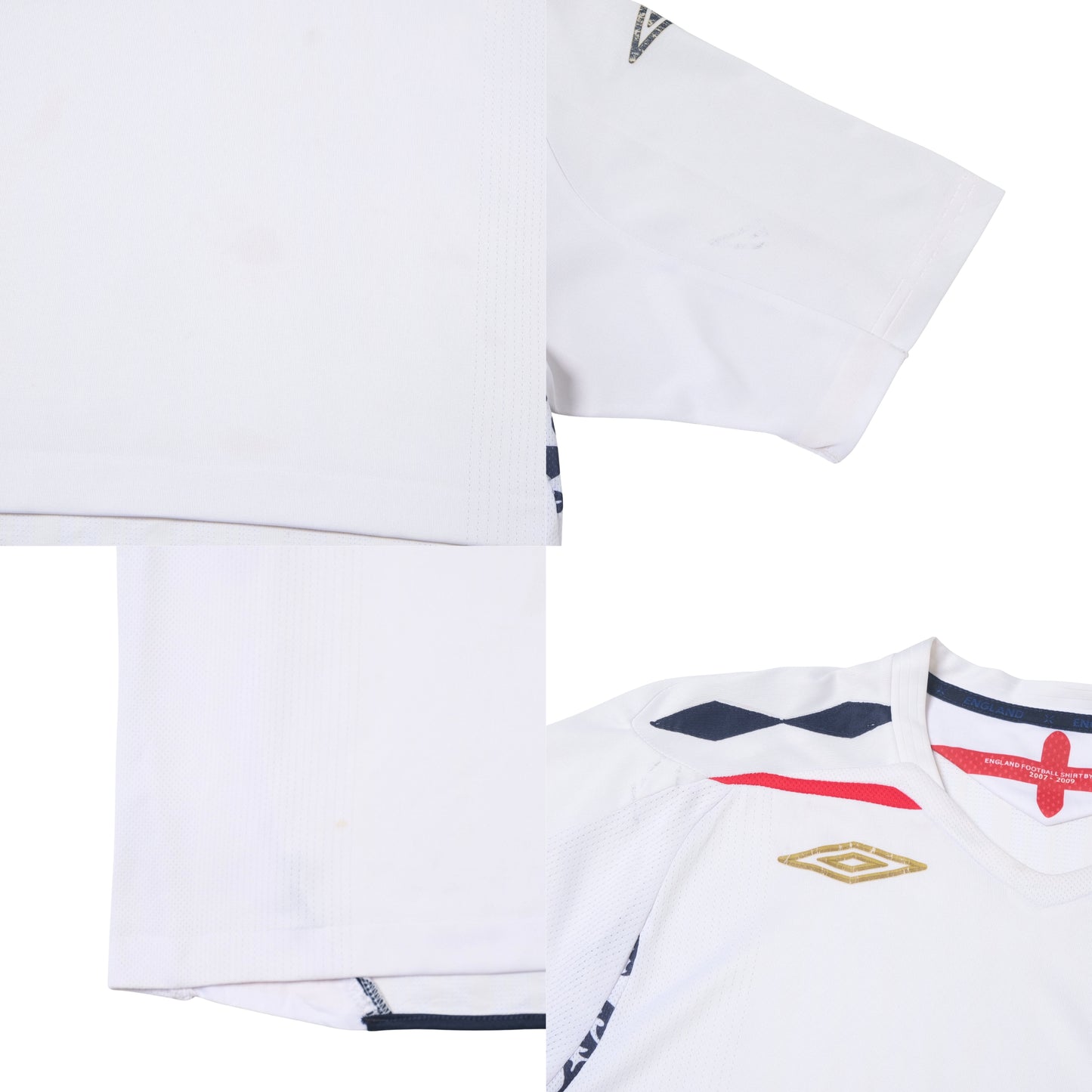 2007/09 England Home Shirt Umbro (L)
