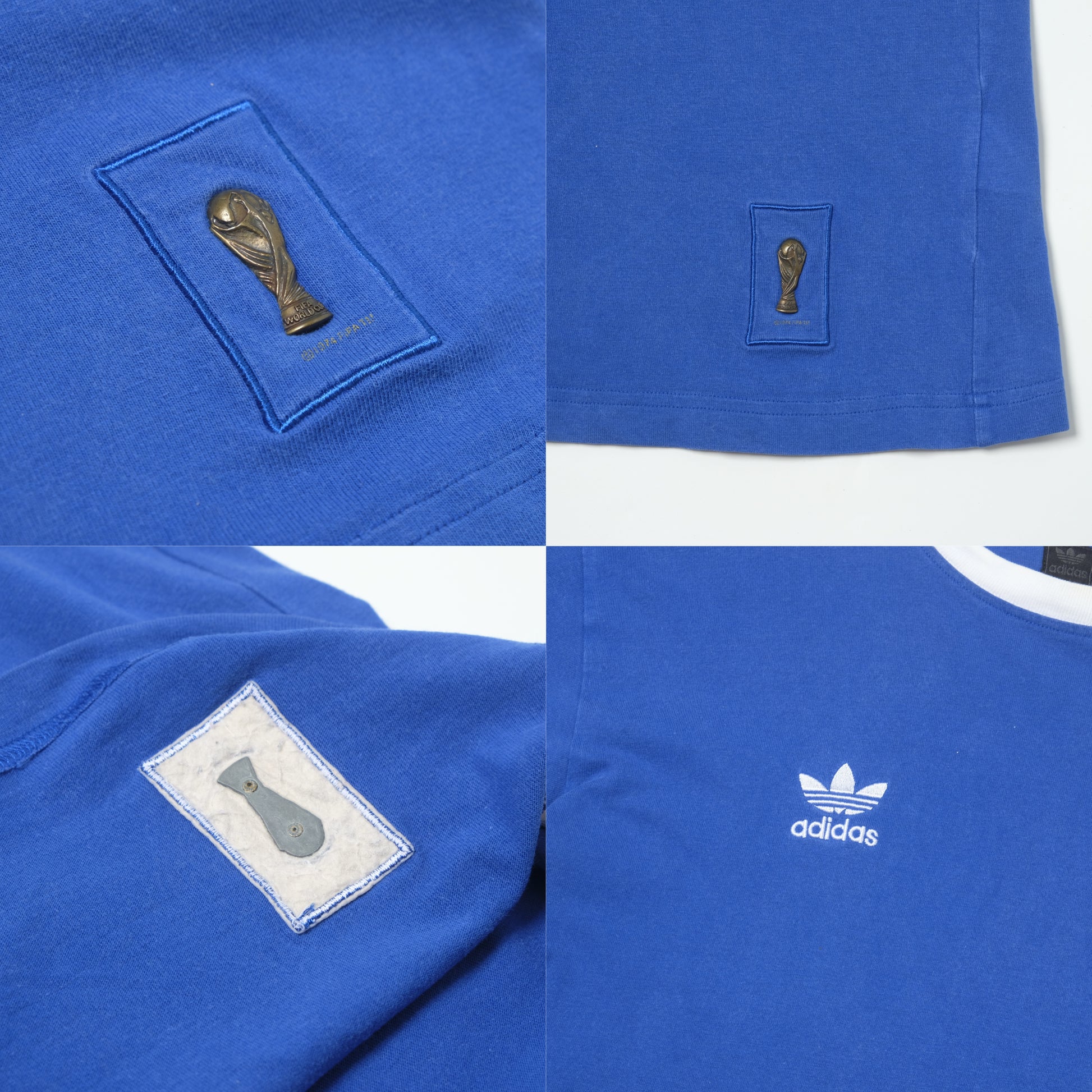 1974 Italy Home Shirt Adidas 2000s Re-Release (M/L)