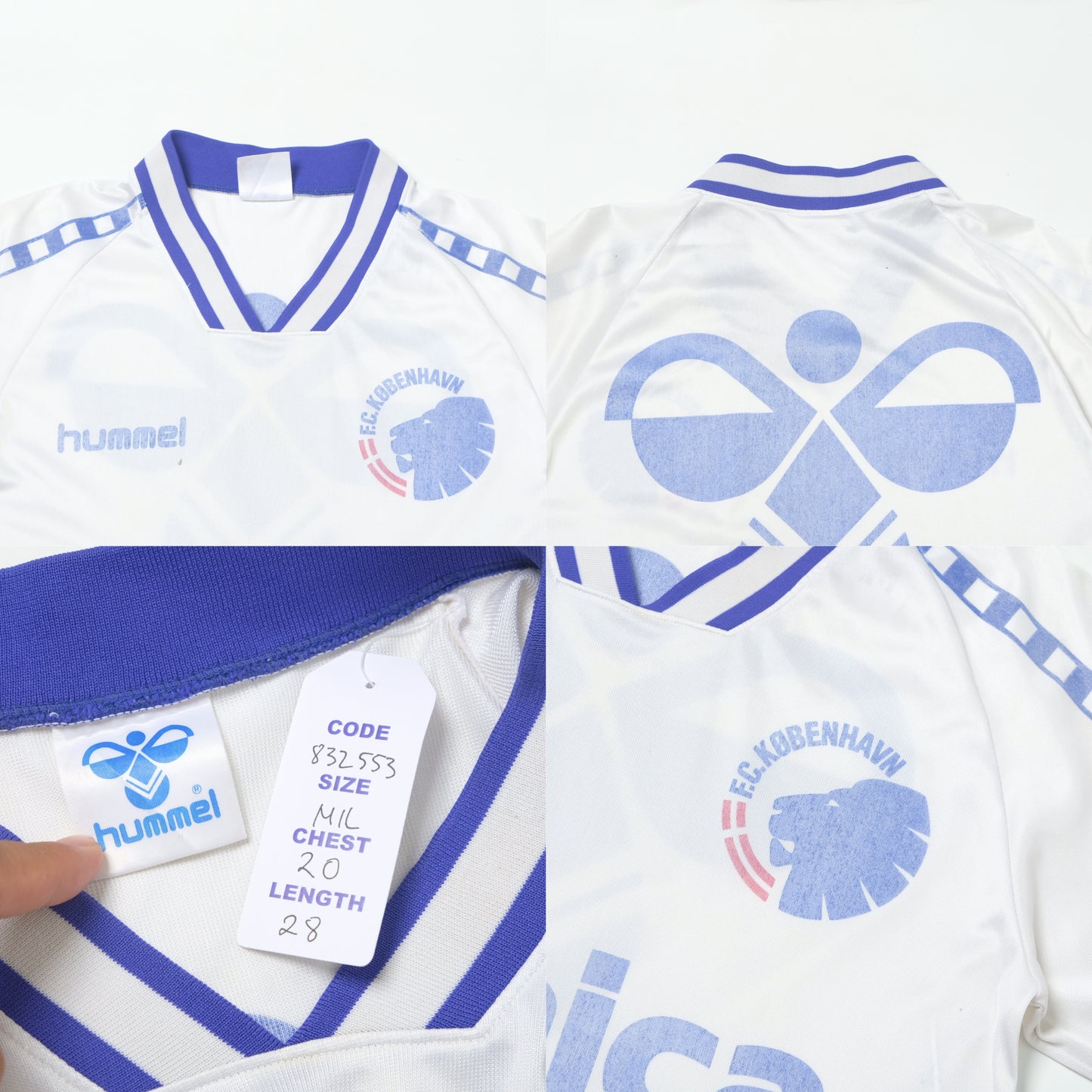 1996/97 FC Copenhagen Training Shirt Hummel (M/L)
