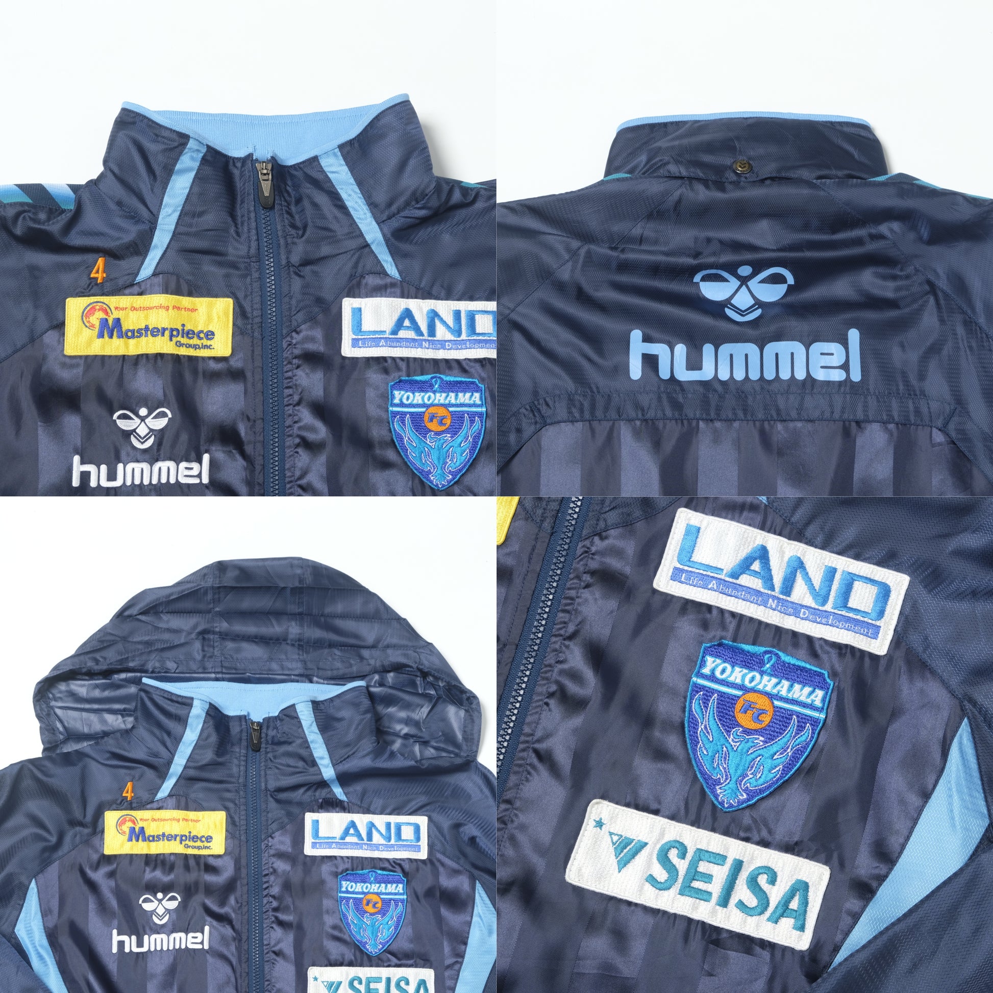 2000s Yokohama FC Track Training Jacket Hummel J-League (L/XL)