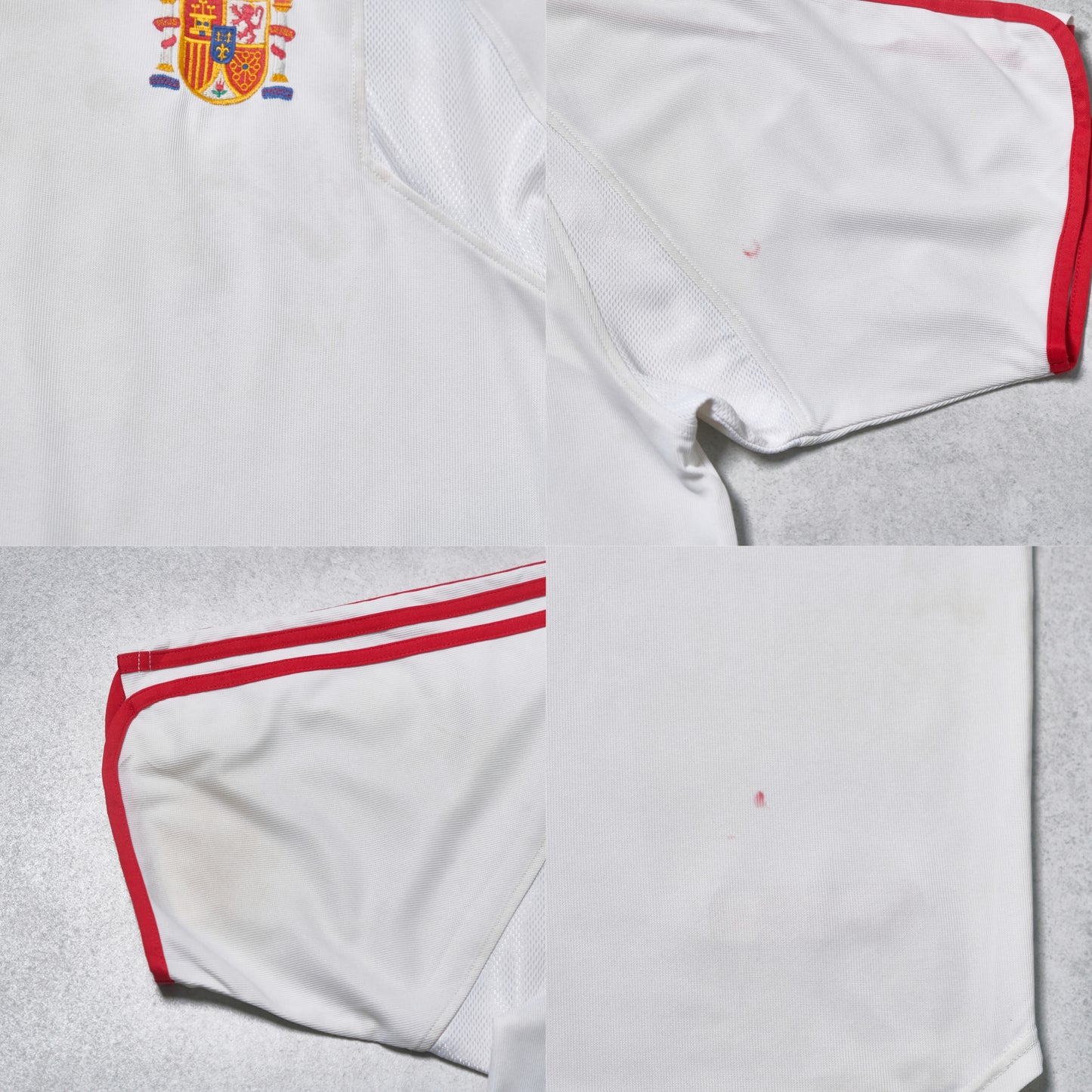 Camiseta de España visitante Adidas 2002/04 (M)