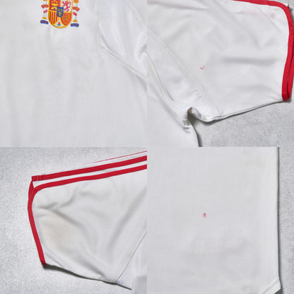 Camiseta de España visitante Adidas 2002/04 (M)