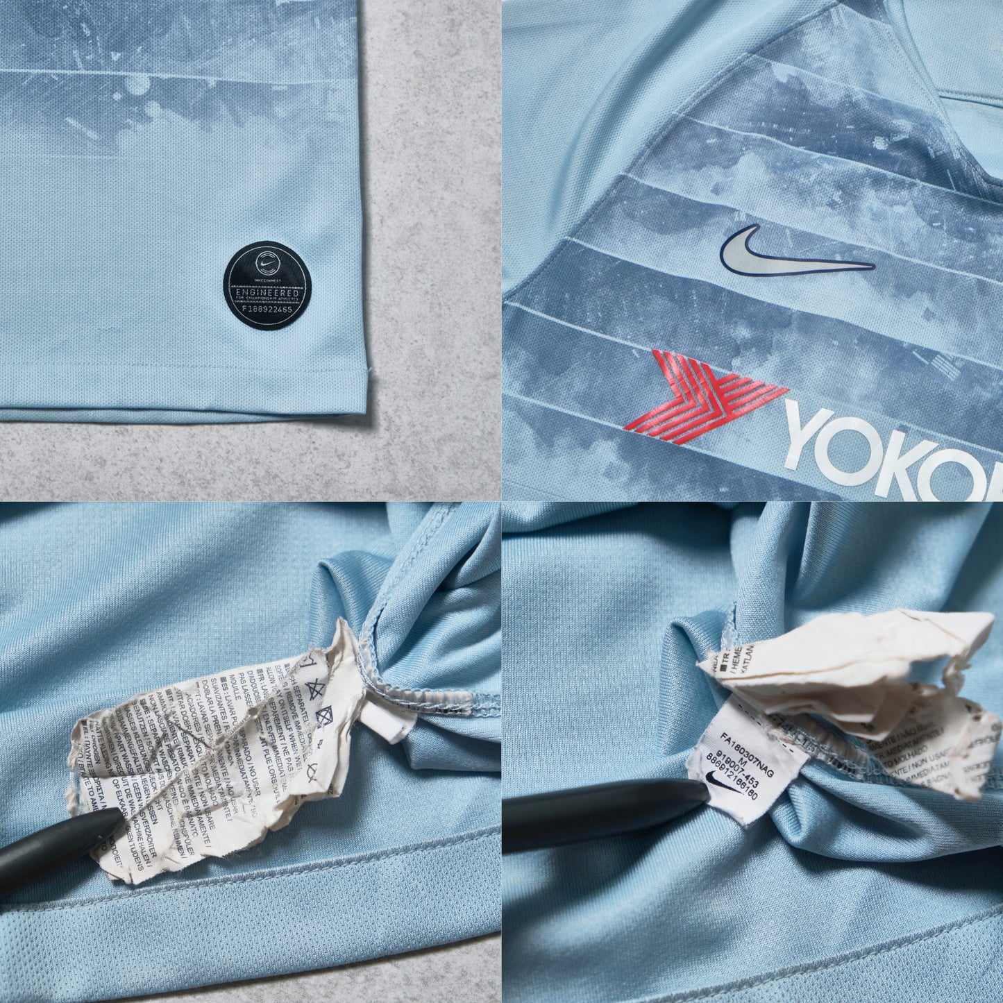 2018/19 Chelsea Third Shirt Nike Hazard (M/L)