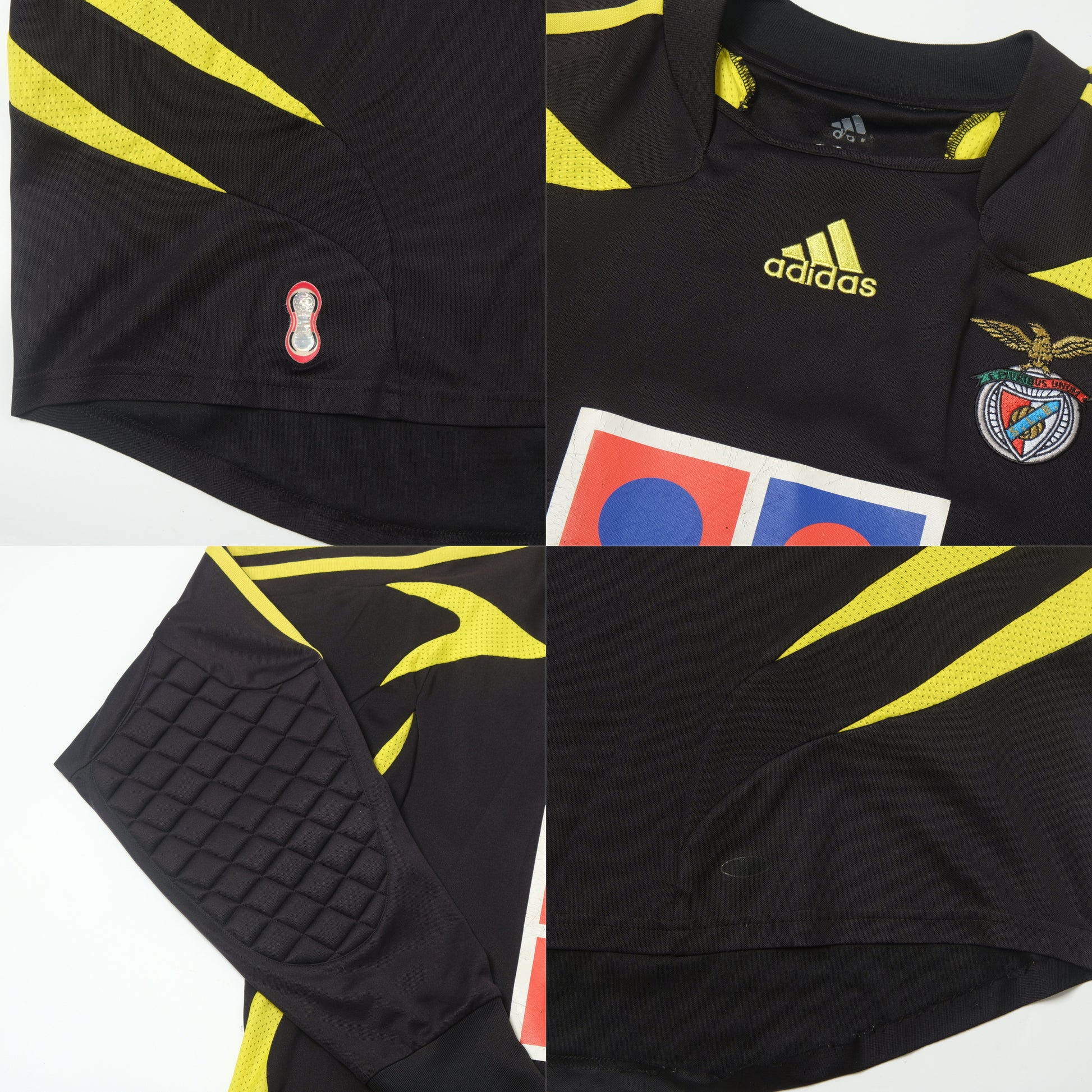 2007/08 Benfica Goalkeeper Shirt Adidas (L/XL)