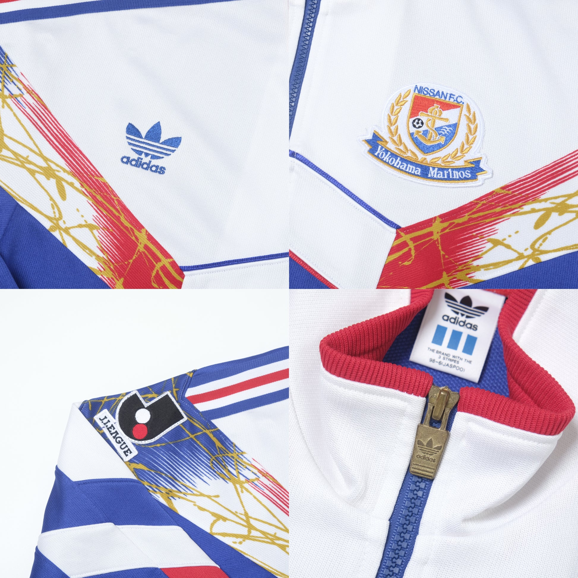 1993/94 Yokohama Marinos Track Jacket J-League Adidas (M)