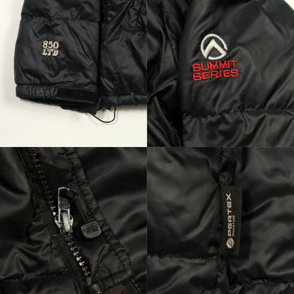 The North Face Summit Series 850 Black Down Puffer Jacket Large