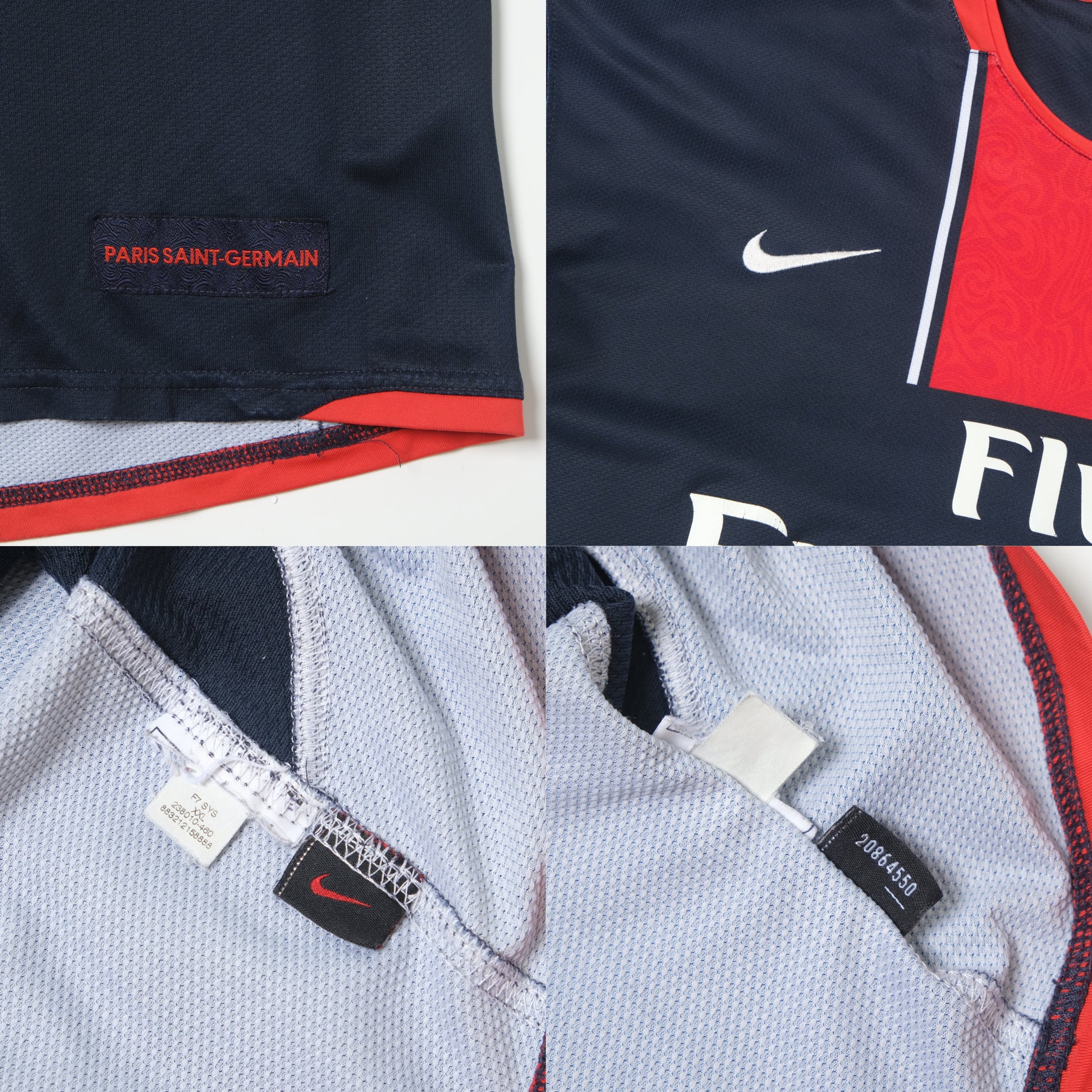 2007/08 PSG Home Shirt Nike Pauleta (XL/XXL)