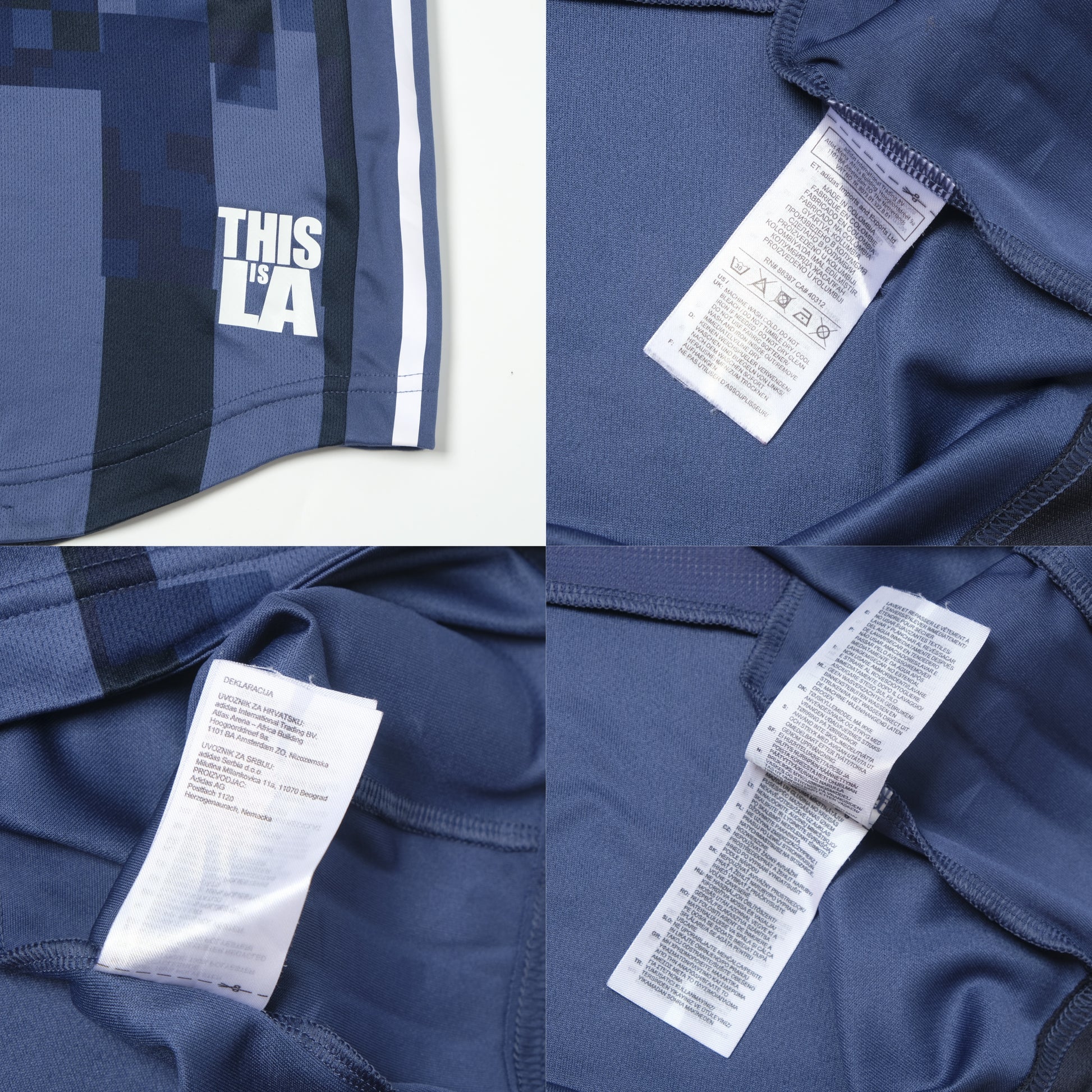 2019/20 LA Galaxy Away Shirt Adidas MLS Chicharito (L)
