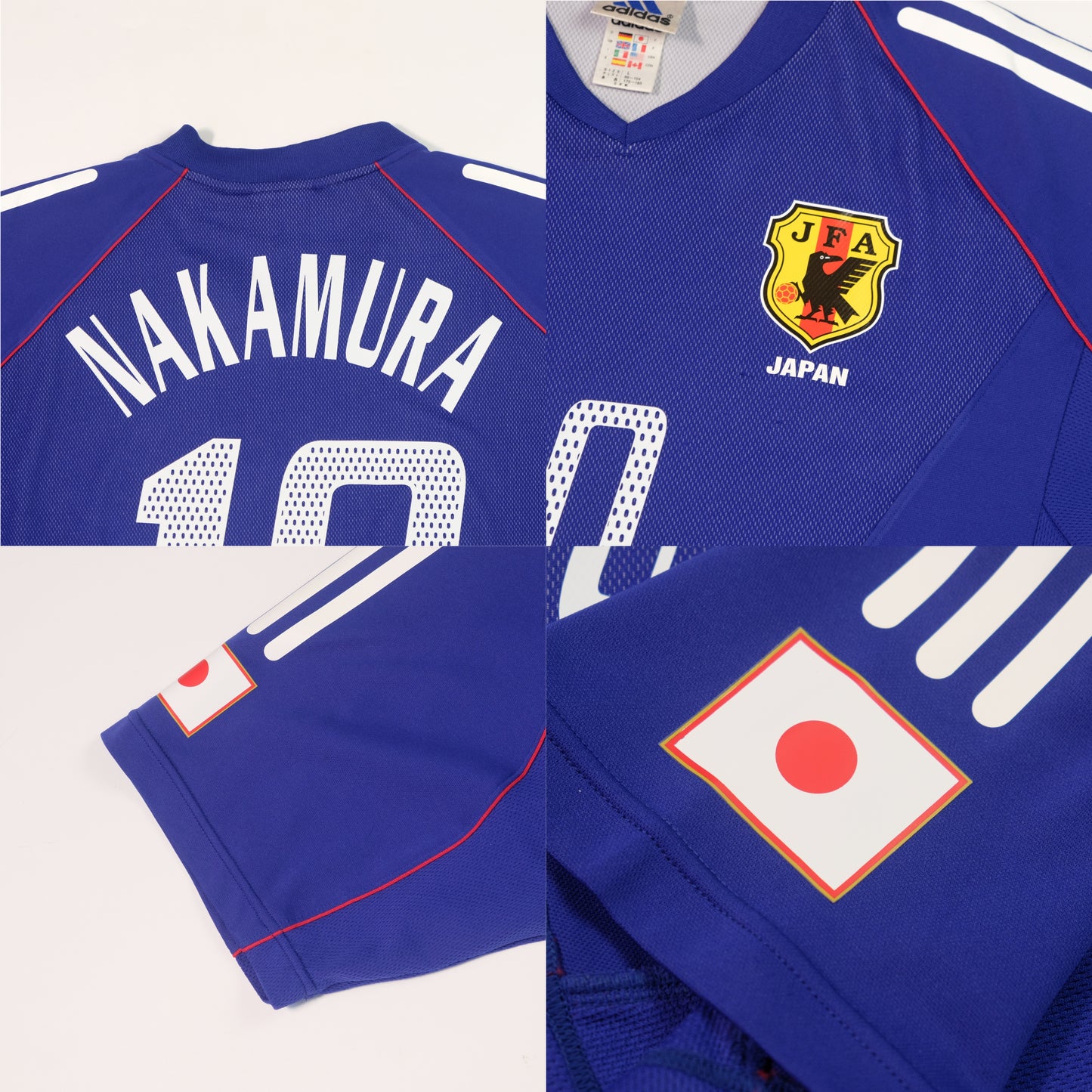 2002/04 Japan Home Shirt Adidas Nakamura (M)