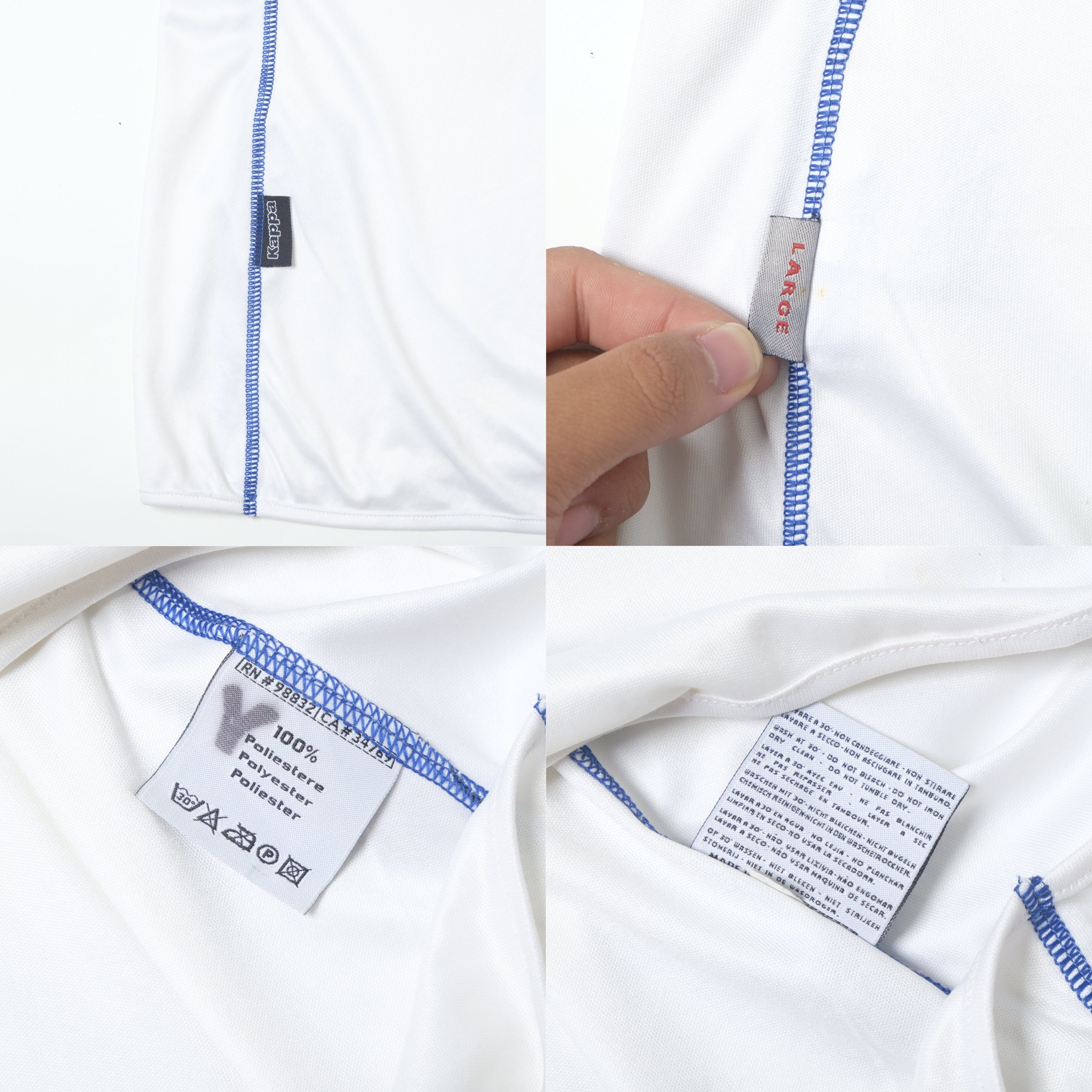 2002/03 KRC Genk (Belgium) Away Shirt Kappa (M)