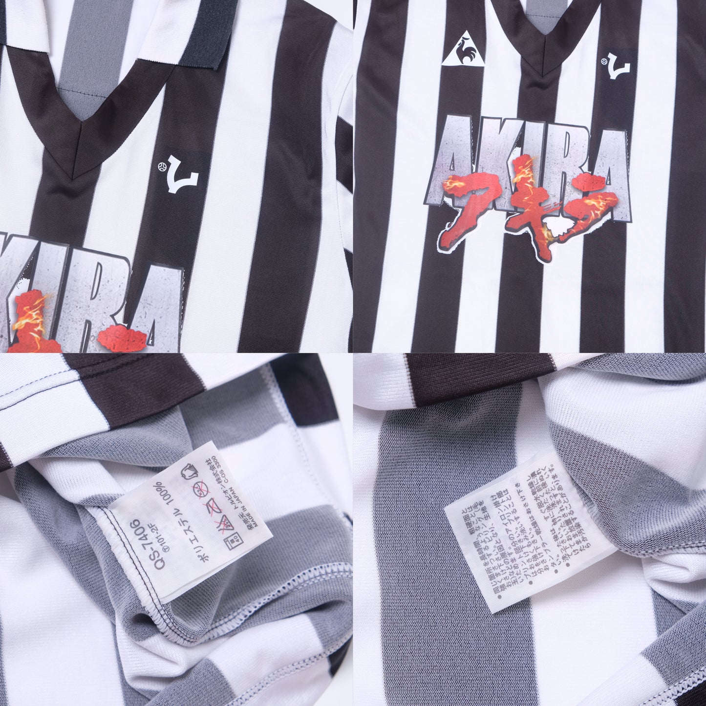 1990s VICE Footbal Store x Akira Custom Football Shirt Le Coq Sportif (M/L)