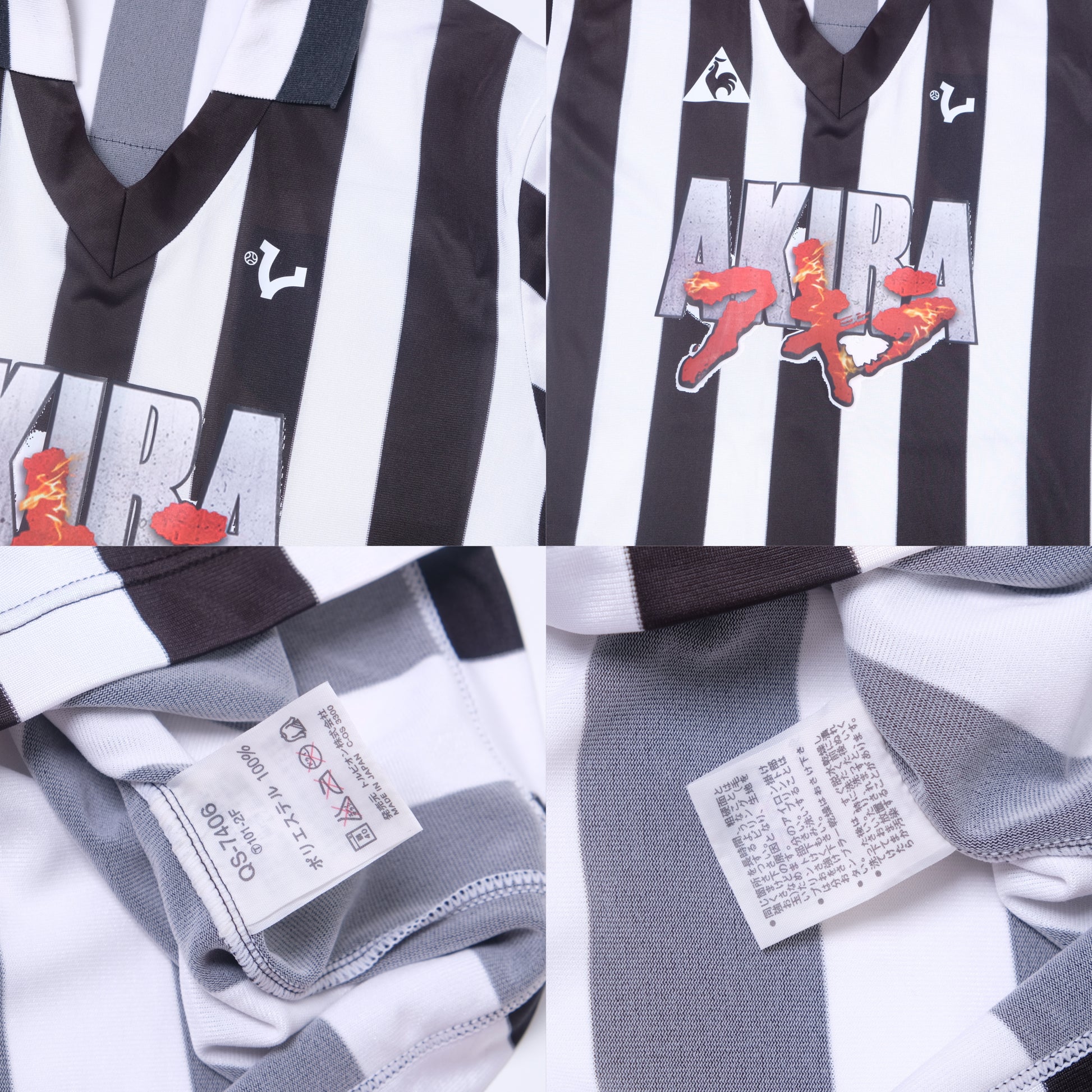 1990s VICE Footbal Store x Akira Custom Football Shirt Le Coq Sportif (M/L)