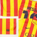 2013/14 Barcelona Away Shirt Messi Nike (M)