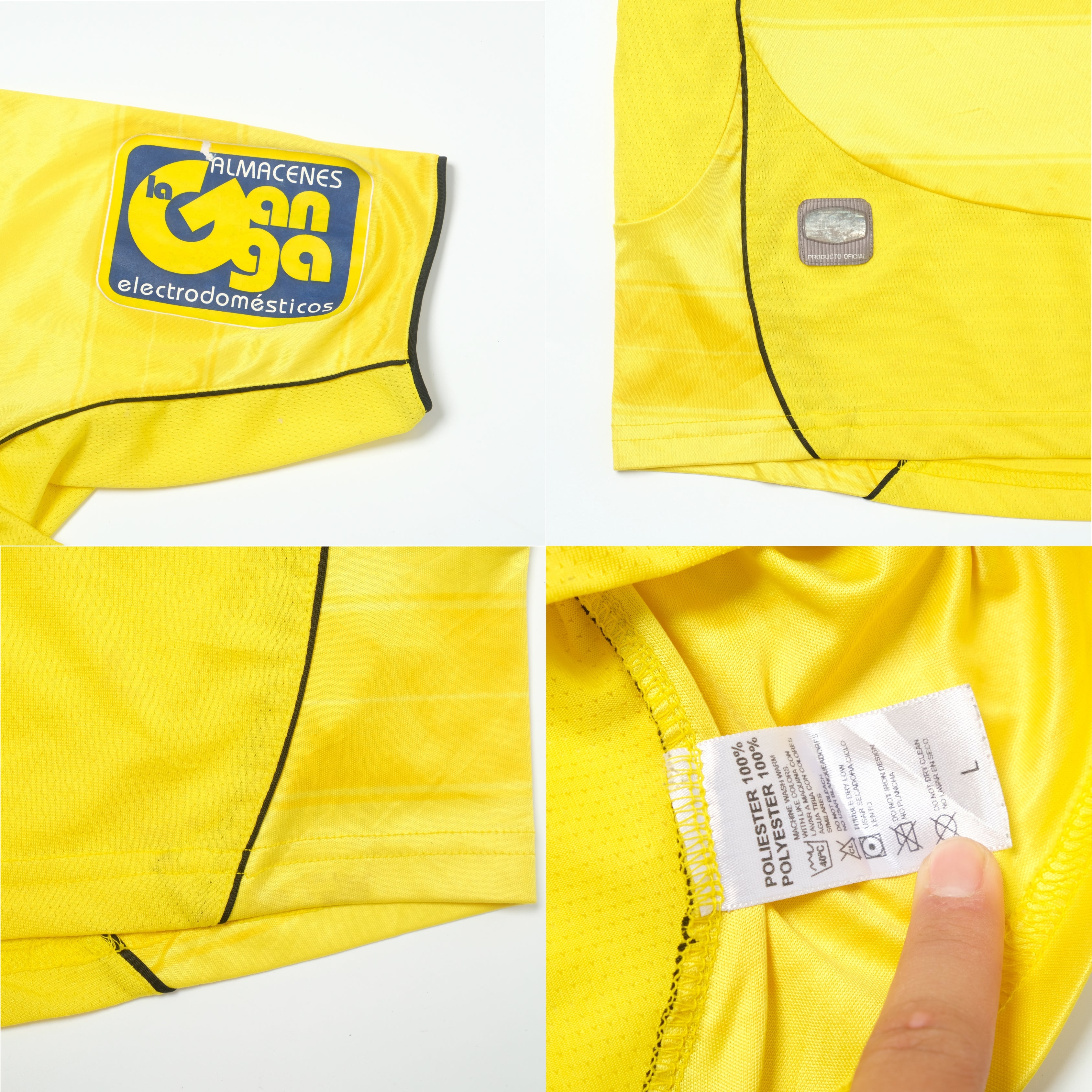 2005 Barcelona SC (Ecuador) Home Shirt Marathon (M)
